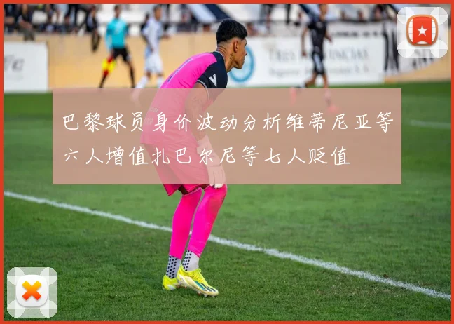 巴黎球员身价波动分析维蒂尼亚等六人增值扎巴尔尼等七人贬值