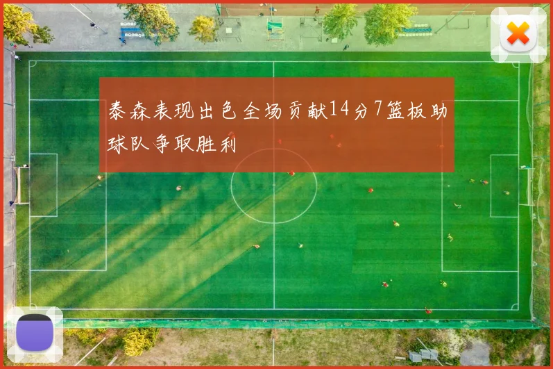 泰森表现出色全场贡献14分7篮板助球队争取胜利